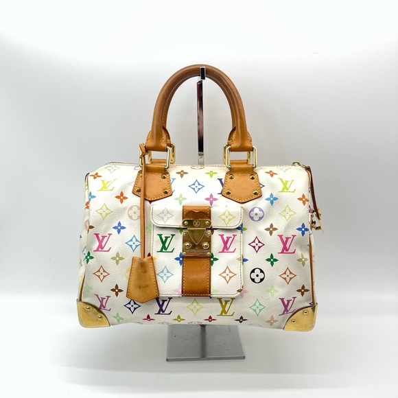 Louis Vuitton Multicolore Speedy 30 Satchel Handbag